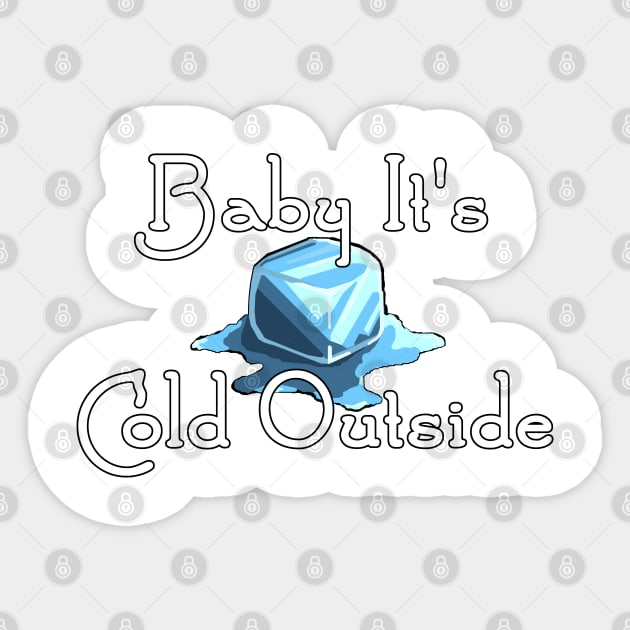 Ark Survival Evolved- Baby It's Cold Outside Sticker by Cactus Sands